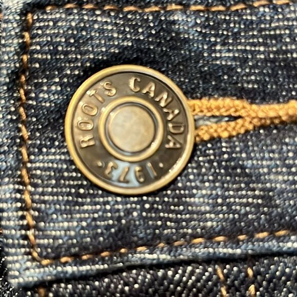 Roots “Chelsea” Blue Low Rise Boot Cut Jeans Size 8‎ - Picture 5 of 14
